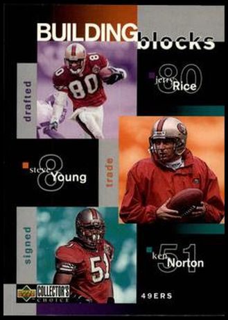 356 Jerry Rice Steve Young Ken Norton Jim Druckenmiller Bryant Young BB